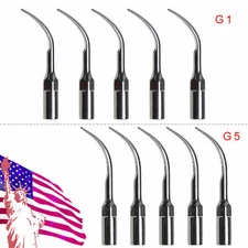 USA 10PCS Dental Ultrasonic Scaler Tips For EMS G1+G5 zol#