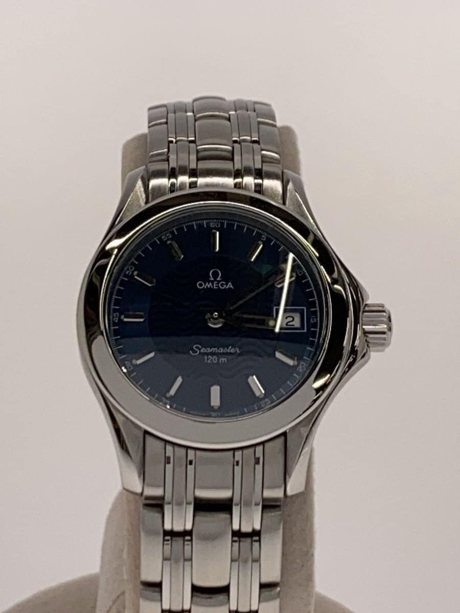 Omega Women Wrist Seamaster Analog Stainless