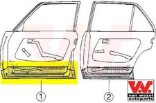 VAN WEZEL 3010275 Tür für Karosserie für Mercedes-Benz VAN WEZEL 3010275 Tür für Karosserie für Mercedes-Benz