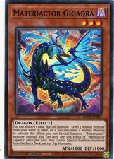 Yu-Gi-Oh TCG BLVO-EN081 SR Materiator Gigadra Blazing Vortex