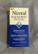 Nizoral Scalp Itch Relief Liquid Relieve Calms Hydrates After Shampoo 2oz Exp327