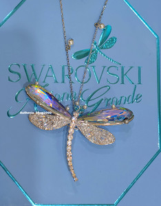 Swarovski Dragonfly Necklace for sale | eBay