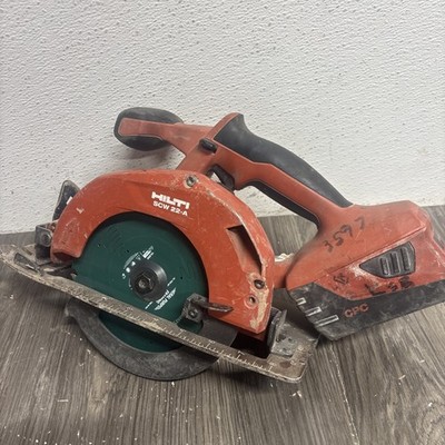HIlti SCW 22-A Cordless Circular Saw And Battery Works #Q5