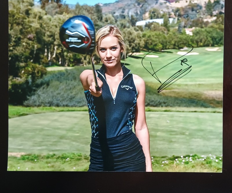 Paige Spiranac Signed 8 x 10
