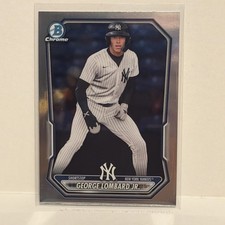 2026 Bowman Chrome George Lombard Jr Yankees Top Prospect RC