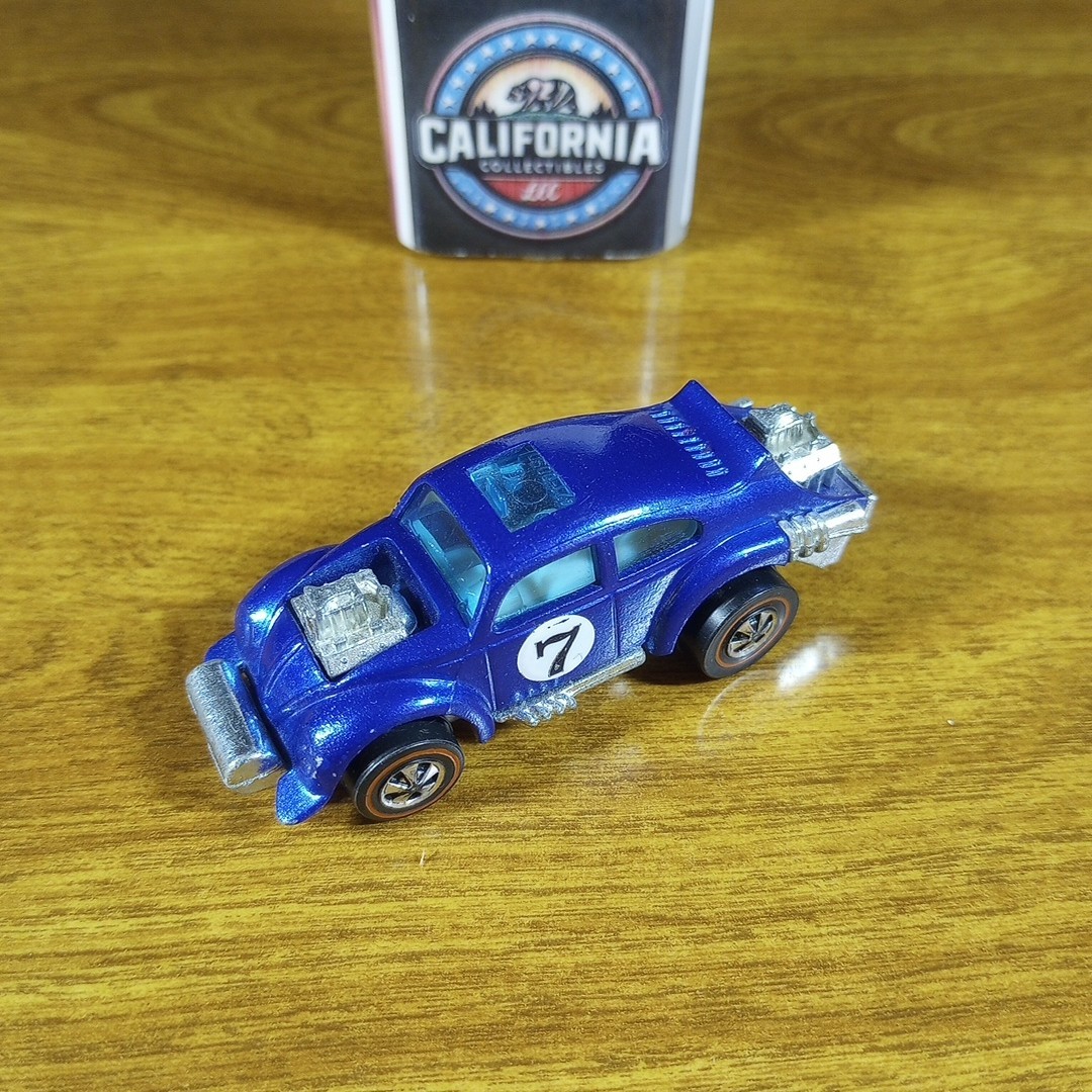Hot Wheels Spoilers Series Redline Evil Weevil Blue Hong Kong 1971