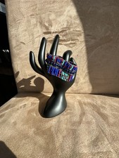 Multicolor Hand-Beaded Artisan Cuff Bracelet ...