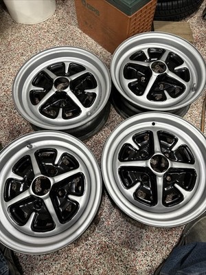 13  4x 4 1/4 Rostyle Wheels Capri, Escort, Corsica and a few others ￼