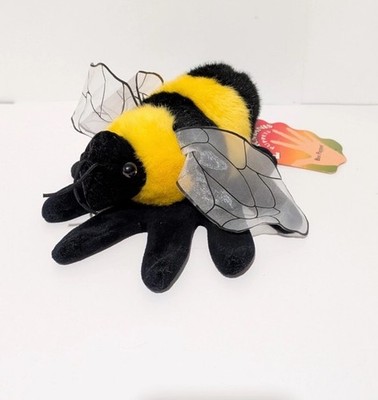 Vtg Folkmanis Folktails Bumble Bee Glove Full Body Hand Puppet Plush Toy W tags