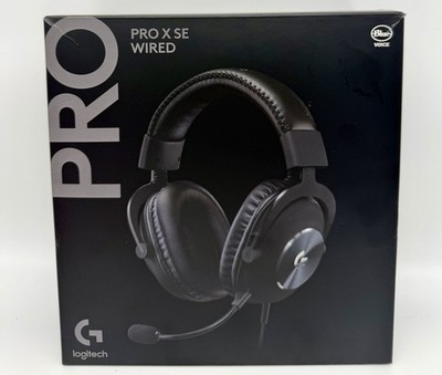 Logitech G PRO X SE Wired Gaming Headset   Black