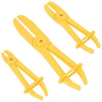 Klemmzange Schlauchklemmen Zange Satz 3-Tlg Schlauchklemme Abklemmzange Schlauch