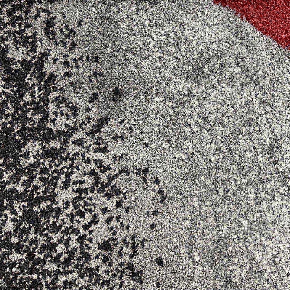 2305 Gray 5x7 Abstract Area Rug, 5 x 7 ft - Image 3 of 4