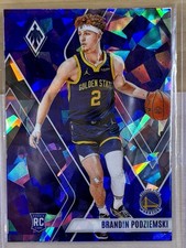 2023-24 Panini Phoenix - Rookies Brandin Podziemski #295 Blue Ice (RC)