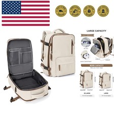Large Travel Backpack Carry on Flight Approved Laptop Work Business Backpack ...