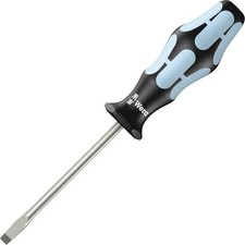 Image of Wera 3334 Stainless Steel Slotted Screwdriver 6.5 x 150mm