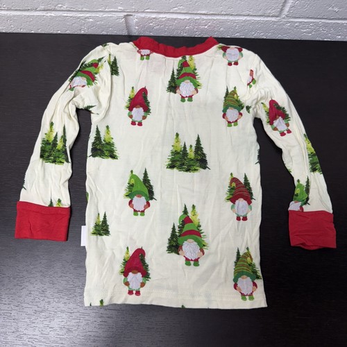 Zip N Bear Toddler Bamboo Clothes SZ 2T Christmas Long Sleeve 2pc Pajama Set - Picture 6 of 11