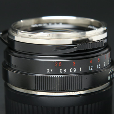 Voigtlander NOKTON Classic 35mm F/1.4 SC VM ICS Black Paint #444