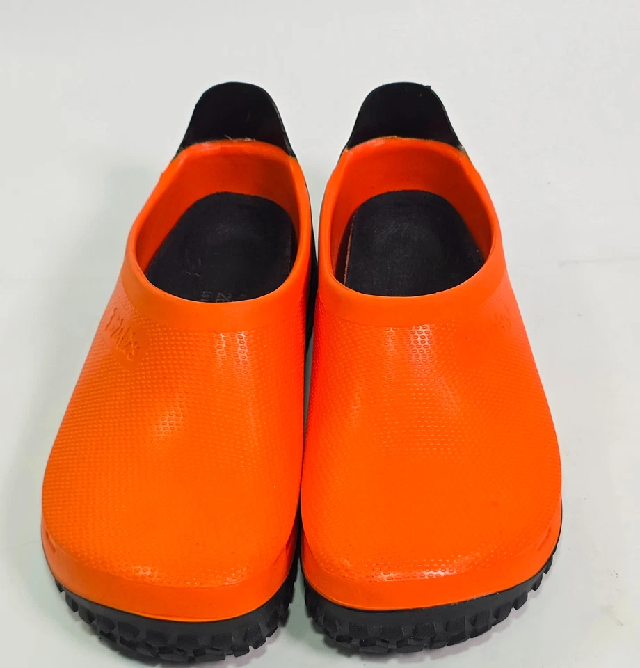 BIRKENSTOCK Active BIRKI’S Orange Gardening Slip On Clogs Women’s US Size 9 - Image 3 of 4