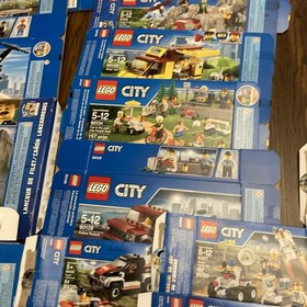 24 empty boxes ONLY LEGO City 4439 60102 60173 60182 60148 60150 60116 Plane Lot