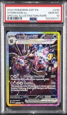 2024 POKEMON SSP EN-SURGING SPARKS SPECIAL ILLUSTRATION RARE HYDREIGON EX PSA 10