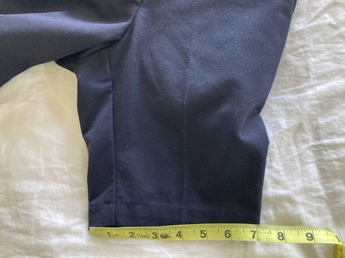 New! Dennis School Uniform Girls Shorts Flat Front #040820 G10 Navy Blue adjust - Picture 11 of 11
