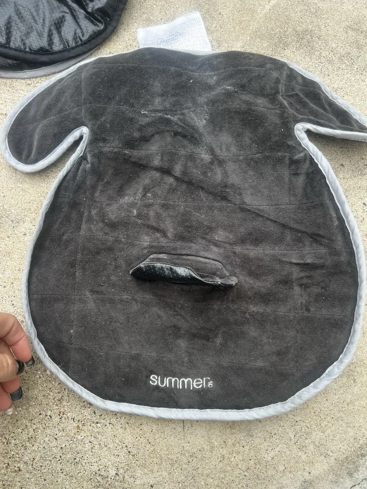 Лот из 5 Summer Deluxe Piddle подушечка автомобиля сиденье протектор черный водонепроницаемый универсальный - Изображение 3 из 4