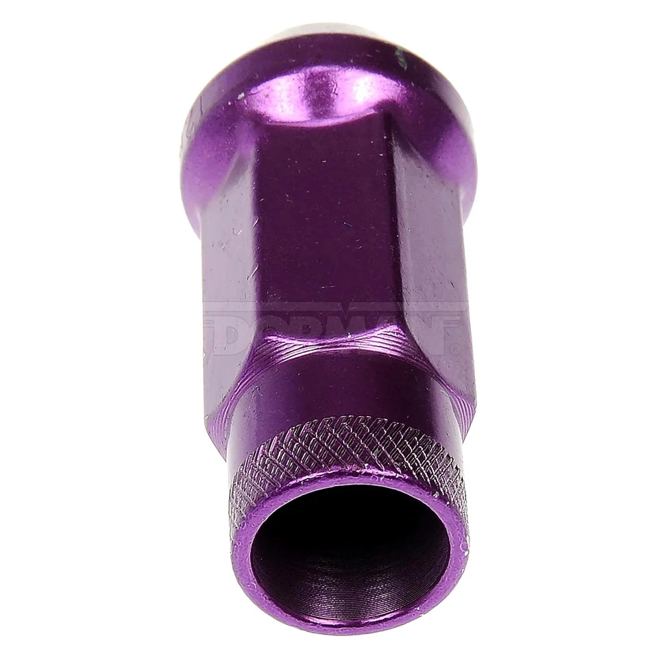 For Mazda CX-7 07-10 Dorman Purple Cone Seat Duplex Acorn Open End Lug Nuts Foto 3 de 4