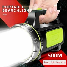 Rechargeable Super Bright LED Spot Light Searchlight Work Lamp Emergency Camping