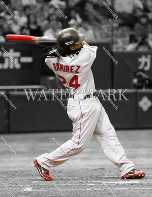 RY533 Manny Ramirez Red Sox 8x10 11x14 16x20 Spotlight Photo