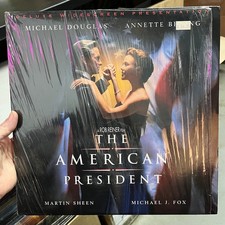The American President Laserdisc, 1996 Michael Douglas Annette Benning VG 