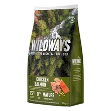 Wildways Dry Senior Dog Food (Fresh Chicken, Salmon & Vegetables, 2kg) BNIP 15.00 per kilo