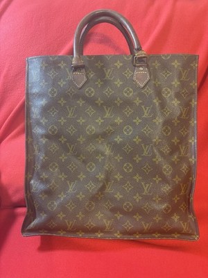 Louis Vuitton Sac Plat Tote Large Brown Canvas/Leather