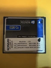 KONAMI OEM KP3 SELEXION MULTI GAME & OS SLOT MACHINE SOFTWARE MULTI 7 GAMES CARD