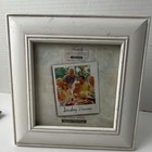 Family Occasions Sunday Dinner 5x5 White Matte Wood Frame Ornate Floral — photo 3
