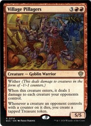 Village Pillagers 14/206 Commander: Lorwyn Eclipsed