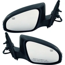 Power Mirror LH & RH For 14-19 Toyota Corolla Heated BSD Signal Light Paintable