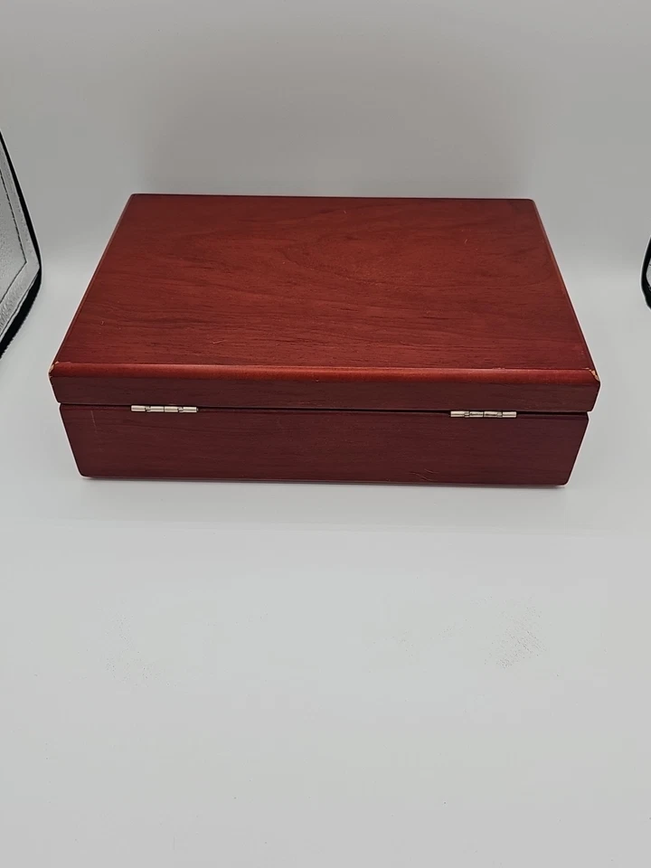 Abridor de botellas de vino Brookstone Heritage Connoisseur's estuche de madera pieza faltante Foto 3 de 4