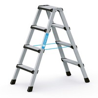 Zarges Stehleiter Mit Gepolsterter Stufen-Vorderkante Comfortstep B 2X4 Stufen