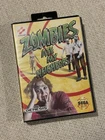 Zombies Ate My Neighbors Sega Genesis w/ Original Case Konami Authentic Vintage