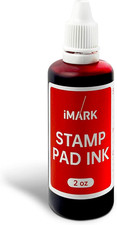 Imark Premium Refill Ink for Self-Inking Stamps, Daters and Stamp Pads 2 Oz, Re