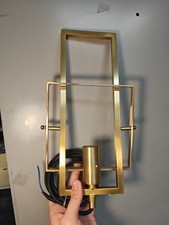 Image of table lamp light gold color