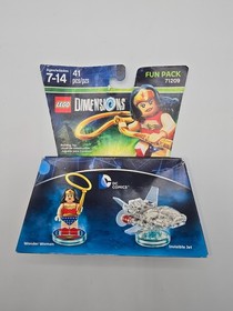 LEGO Dimensions 71209 DC COMICS Fun Pack WONDER WOMAN  & INVISIBLE JET