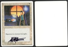 ***Italian Death Ward Signed Artist Proof** MTG Revised Mark Poole Kid Icarus