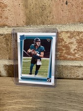 Trevor Lawrence Donruss Rated Rookie Card. rookie card picture