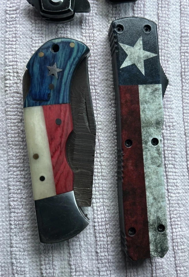 Lote de 4 cuchillos Trump y Texas  Foto 3 de 4