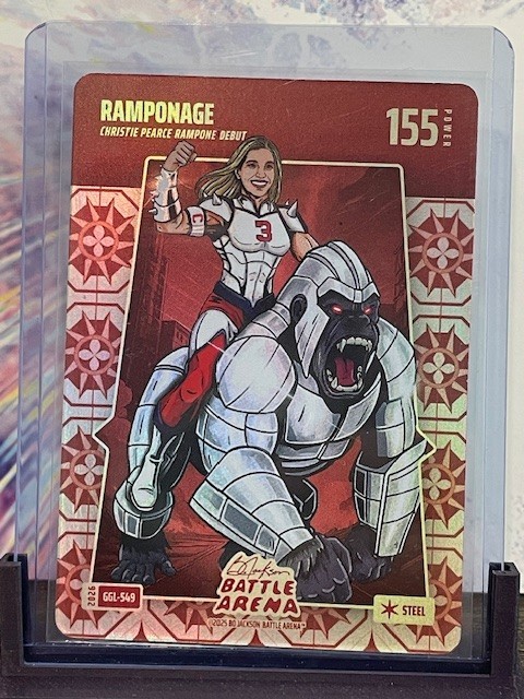 Bo Jackson Battle Arena RAMPONAGE Great Grandma\'s Linoleum Steel -GGL-549 🔥🔥