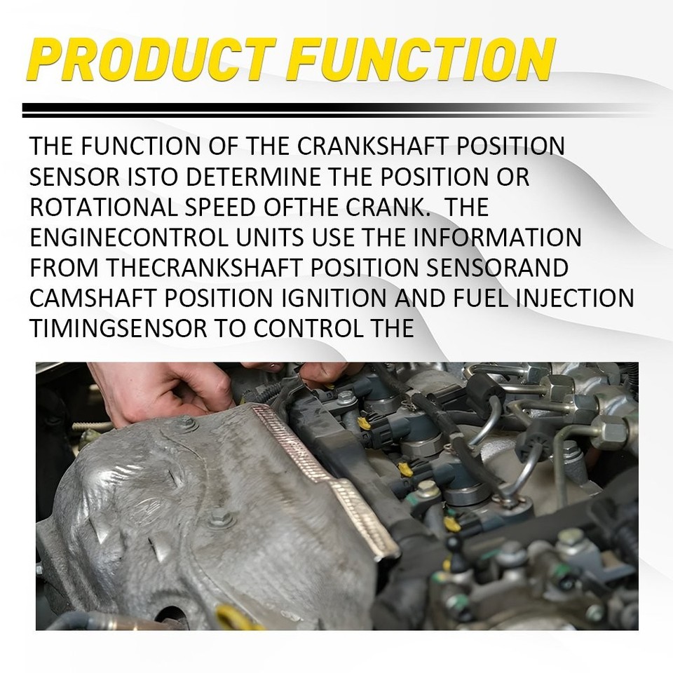 90919-05047 Crankshaft Crank Shaft Position Sensor New For Toyota Lexus ...
