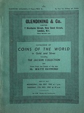 Glendining, Katalog der Münzen der Welt u.a. The Jacson Collection 1962