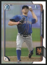 2015 Bowman Draft #51 Thomas Szapucki New York Mets