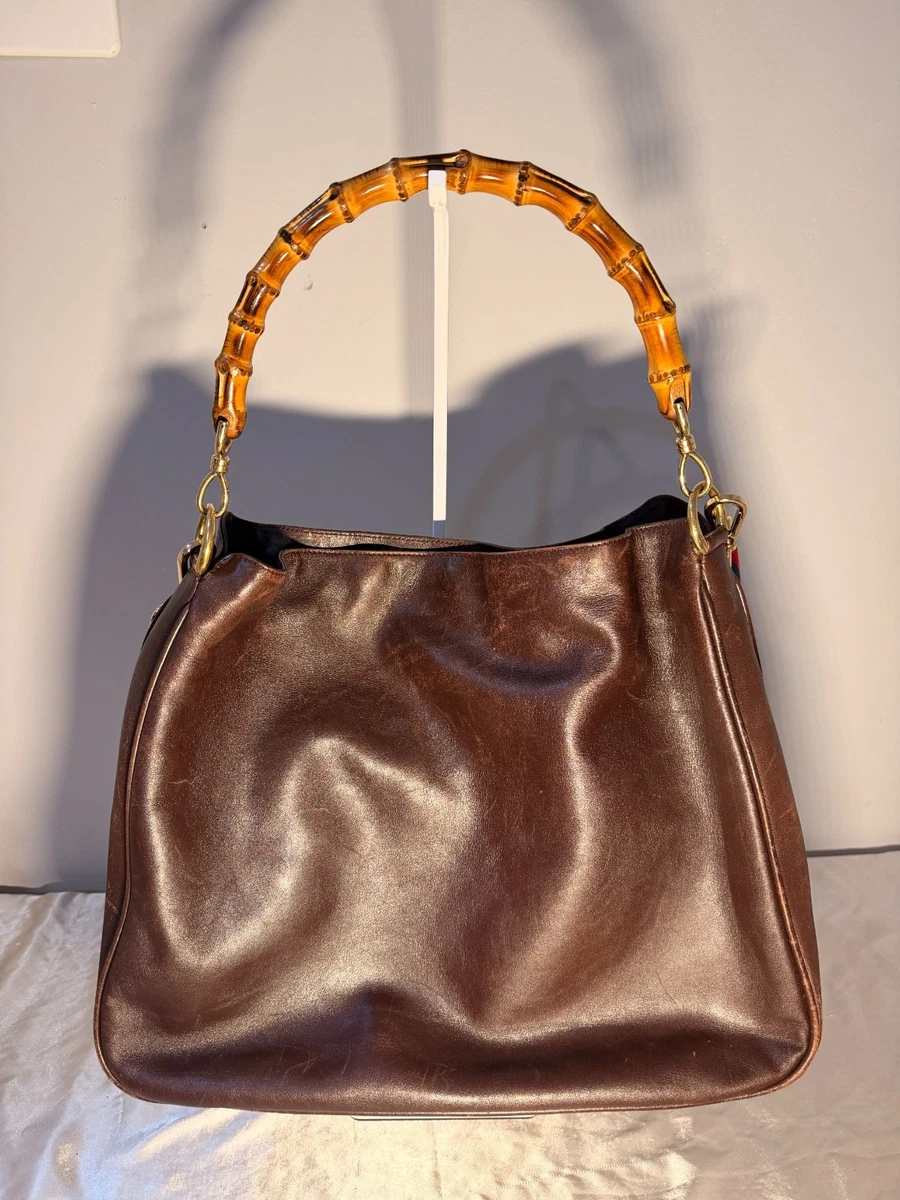 Gucci Bamboo Hobo Handbags & Bags Leather Exterior for Women for